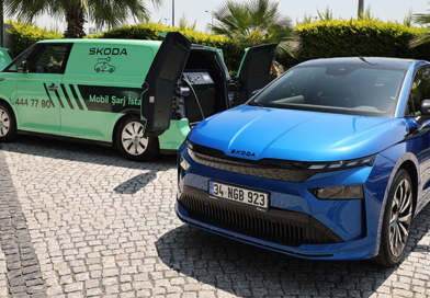 Skoda’nın mobil şarj hizmeti ilgi odağı oldu
